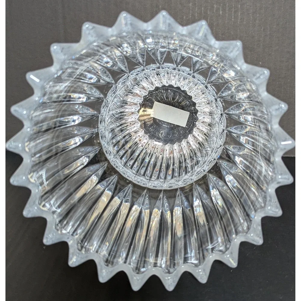 Vintage 80s‎ 90s Mikasa Ice Palace Lead Crystal Vase 9
